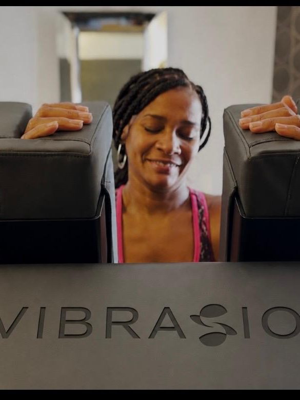 Cliente installée sur le dispositif VibraSion